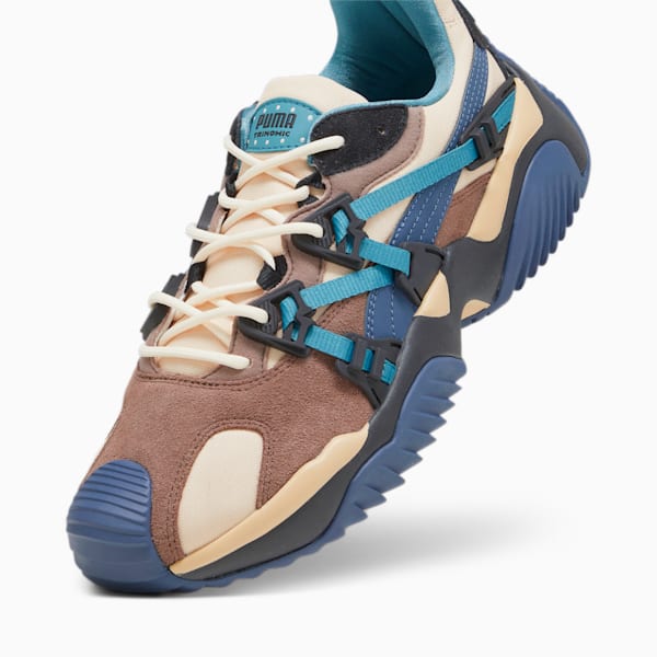 Voltaire Hike Sneakers, Cashew-Bold Blue, large-ZAF