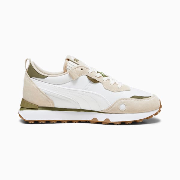 Rider FV Base Sneakers, Warm White-Olive Drab, large-ZAF