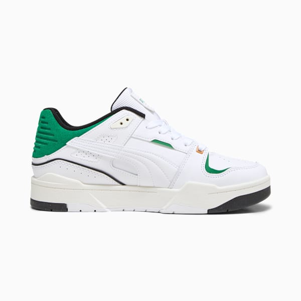 Slipstream Bball Sneakers, PUMA White-Archive Green, large-MEX