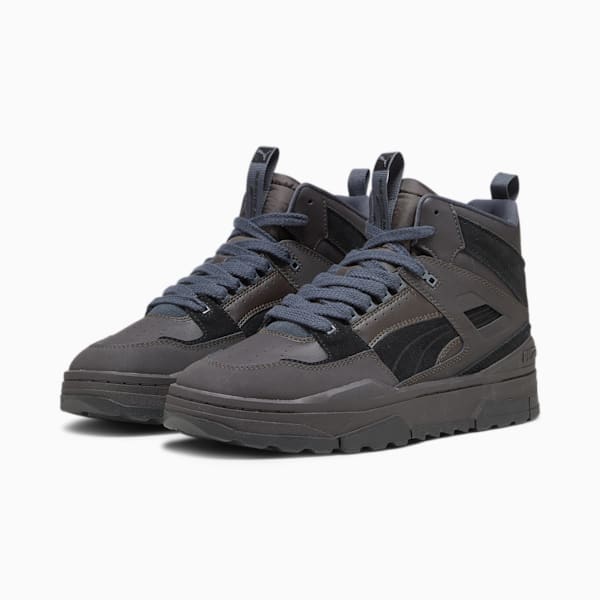 Slipstream Hi Xtreme Sneakers, Flat Dark Gray-PUMA Black-Strong Gray, large-ZAF