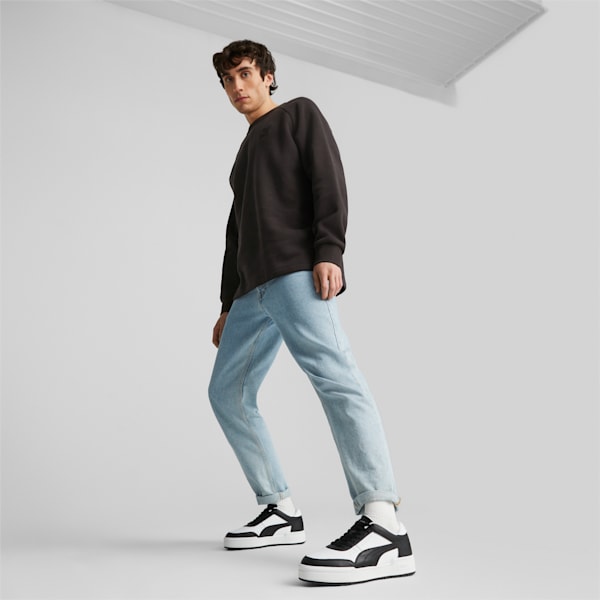 CA Pro Sport Sneakers, PUMA White-PUMA Black-Concrete Gray, large-ZAF