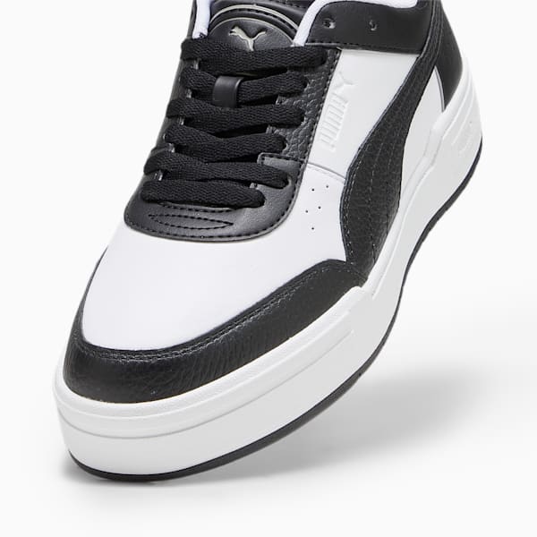 CA Pro Sport Sneakers, PUMA White-PUMA Black-Concrete Gray, large-ZAF
