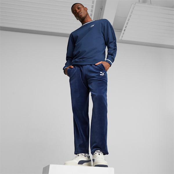 PUMA Doublecourt PRM, Warm White-New Navy, large-ZAF