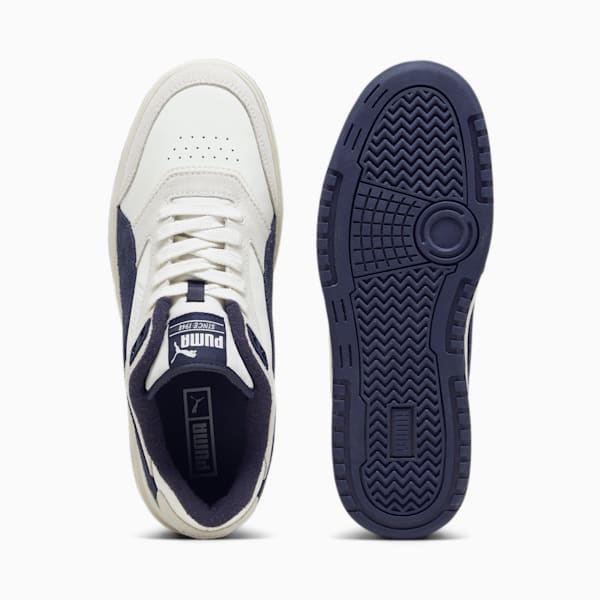 PUMA Doublecourt PRM, Warm White-New Navy, large-ZAF
