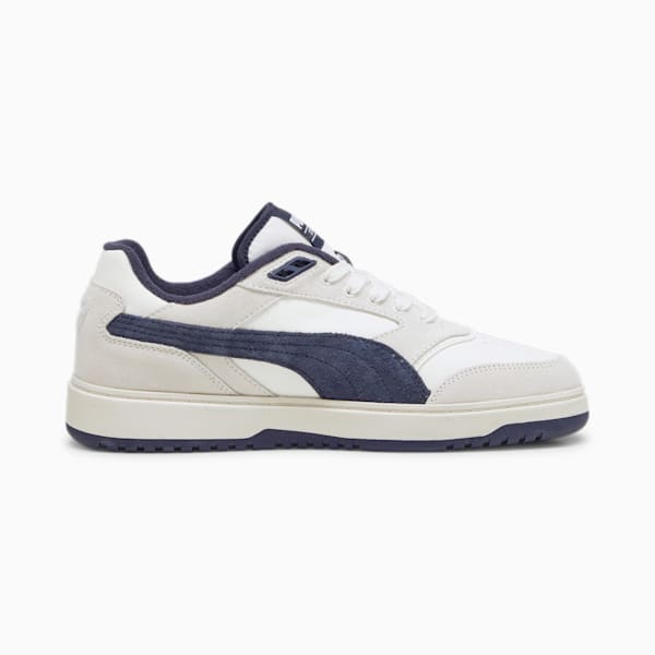 PUMA Doublecourt PRM, Warm White-New Navy, large-ZAF