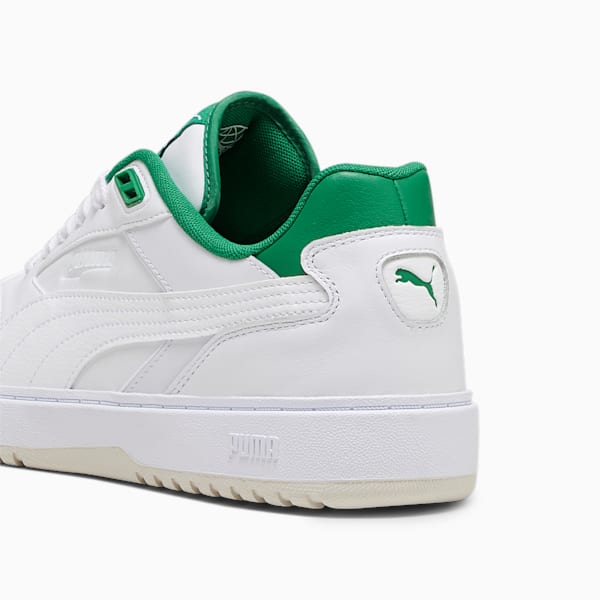 PUMA Doublecourt Sneakers Unisex, PUMA White-Archive Green, large-ZAF