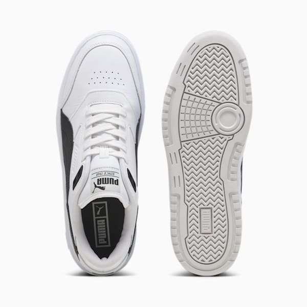 PUMA Doublecourt Sneakers Unisex, PUMA White-Sedate Gray, large-ZAF