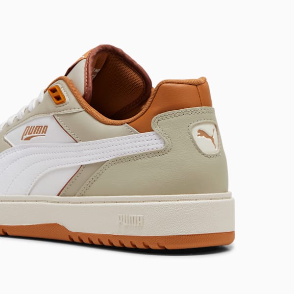 PUMA Doublecourt Sneakers Unisex, PUMA White-Desert Dust, large-ZAF