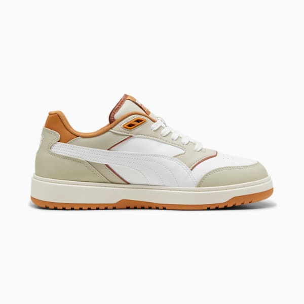 PUMA Doublecourt Sneakers Unisex, PUMA White-Desert Dust, large-ZAF