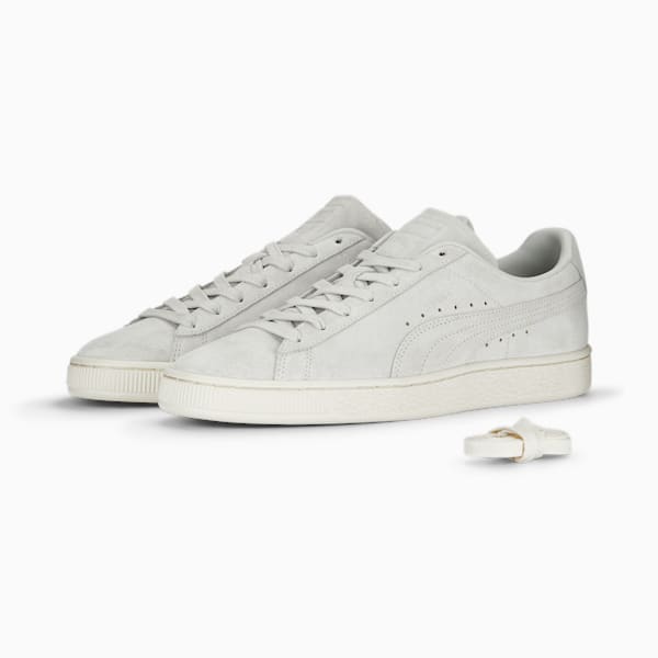 Suede Classic 75Y Sneakers, Feather Gray-Feather Gray, large-ZAF