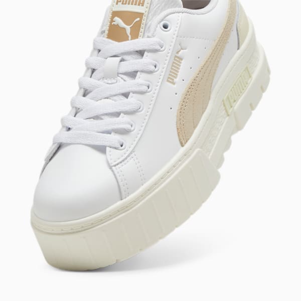 Mayze OW Sneakers Women, PUMA White-Putty-Warm White, large-ZAF