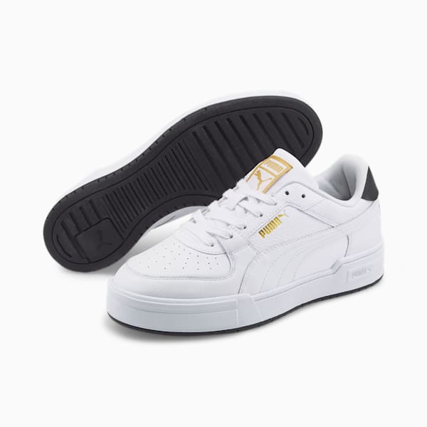 CA Pro Tumble Core Sneakers, Puma White-Puma White-Puma Black, large-ZAF