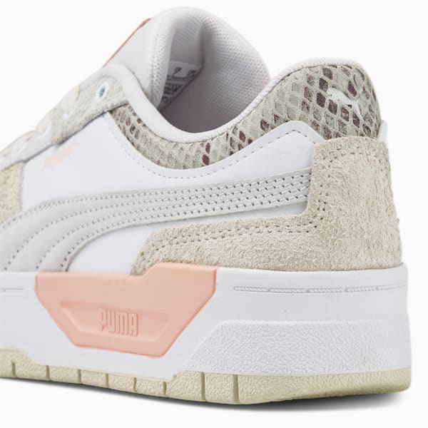 Cali Dream Animalia Snake Sneakers Women, PUMA White-PUMA White-Pristine, large-ZAF