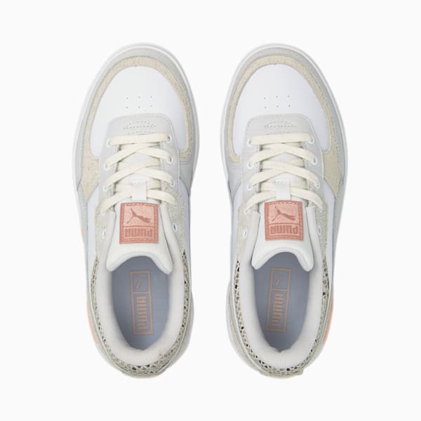 Cali Dream Animalia Snake Sneakers Women, PUMA White-PUMA White-Pristine, large-ZAF