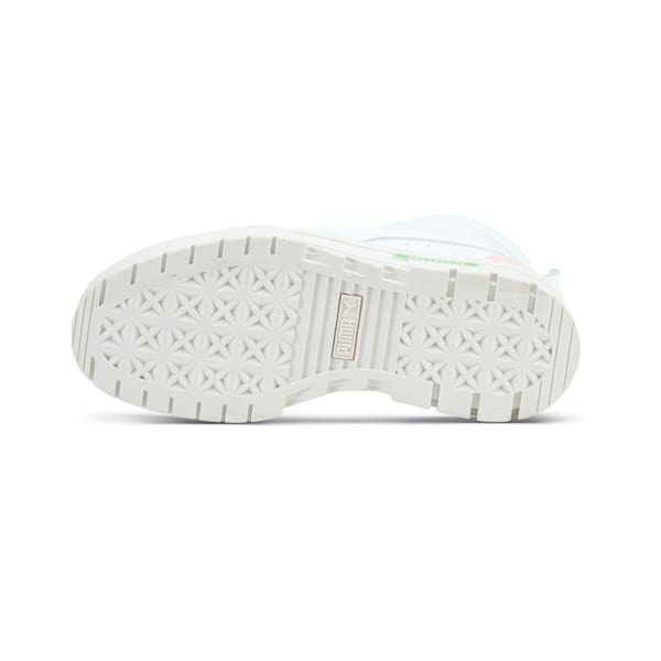 Zapatillas Mayze Binding para mujer, PUMA White-Rose Dust, large-ARG