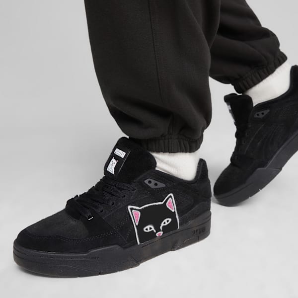 PUMA x RIPNDIP Slipstream Sneakers, PUMA Black-PUMA White, large-MEX