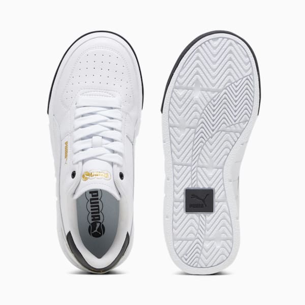 PUMA Cali Court Leather Women's Sneakers, PUMA White-PUMA Black, large-MEX