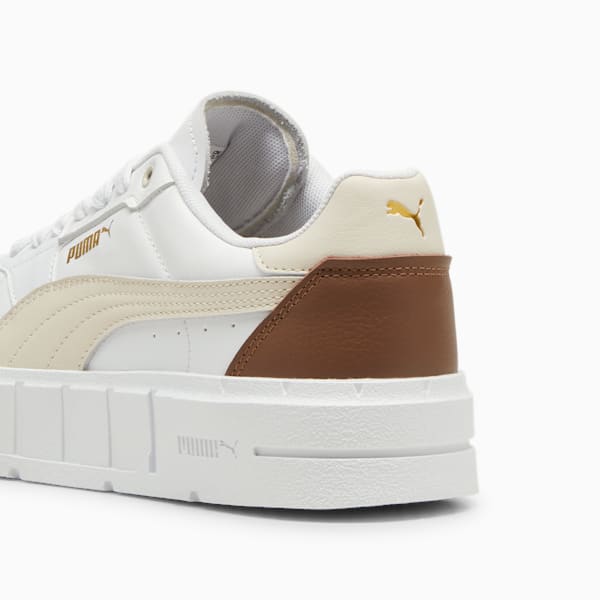 PUMA Cali Court Leather Women's Sneakers, PUMA White-Alpine Snow, large-ZAF
