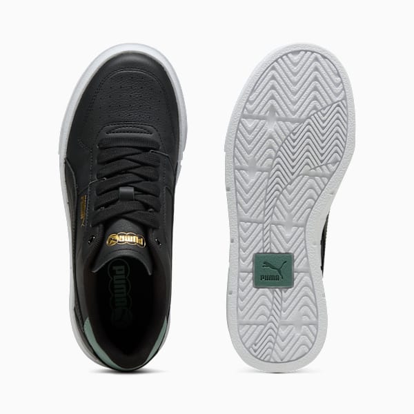 Zapatillas Cali Court Cuero para mujer, PUMA Black-Green Moon, large-ARG