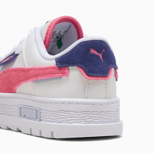 Mayze Crashed Kids' Sneakers, PUMA White-Magic Rose, large-ZAF