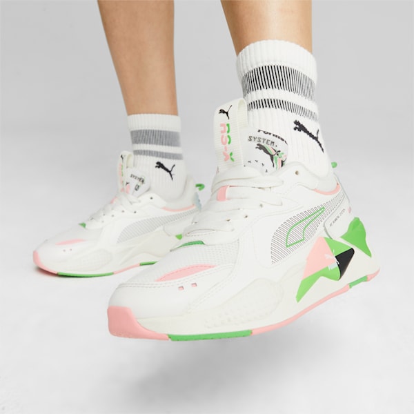 RS-X Brand Love Sneakers, Warm White-PUMA Green, large-ZAF