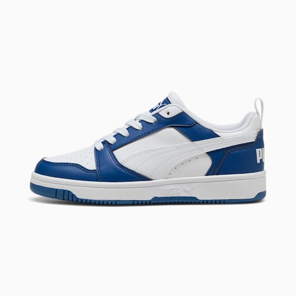 Rebound V6 Lo Youth Sneakers, Clyde Royal-PUMA White, large-ZAF