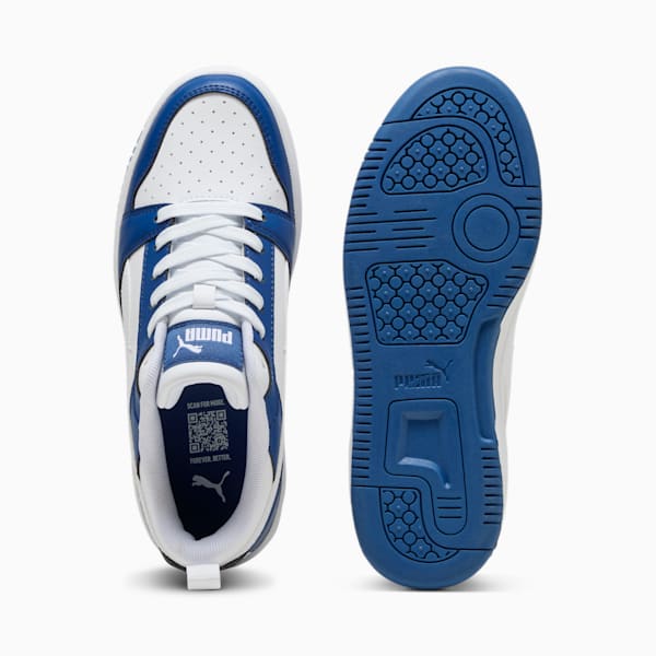 Rebound V6 Lo Youth Sneakers, Clyde Royal-PUMA White, large-ZAF