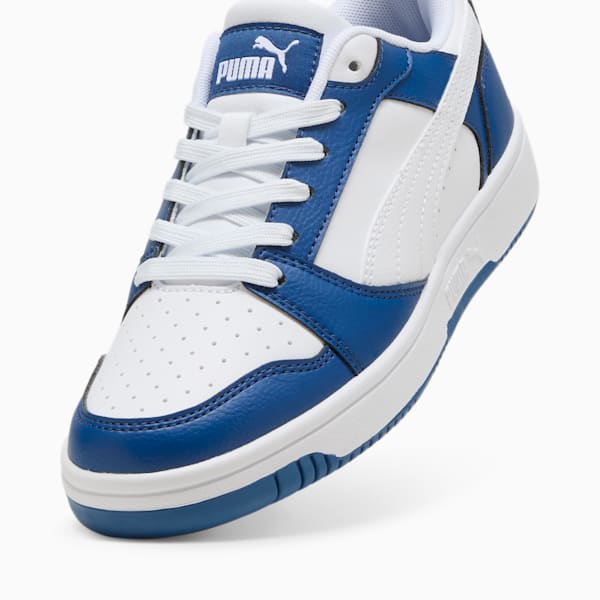 Rebound V6 Lo Youth Sneakers, Clyde Royal-PUMA White, large-ZAF
