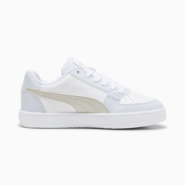 PUMA Caven 2.0 Youth Sneakers, PUMA White-Desert Dust-Silver Mist, large-ZAF