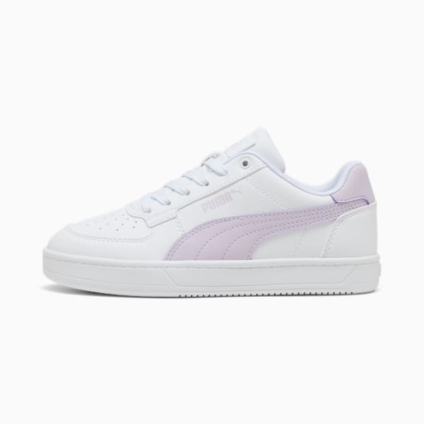 PUMA Caven 2.0 Youth Sneakers, PUMA White-Lilac Frost, large-ZAF