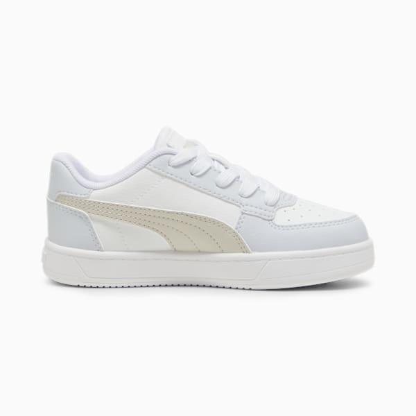 Puma Caven 2.0 Kids Sneakers, PUMA White-Desert Dust-Silver Mist, large-ZAF