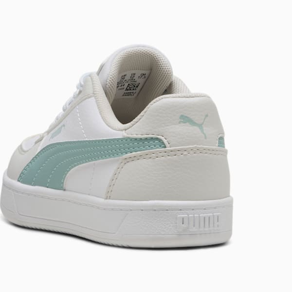 Puma Caven 2.0 Kids Sneakers, Feather Gray-Modern Mint-PUMA White, large-ZAF