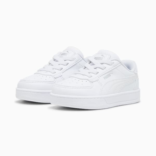 Puma Caven 2.0 Toddler Sneakers, PUMA White-PUMA Silver-PUMA Black, large-ZAF