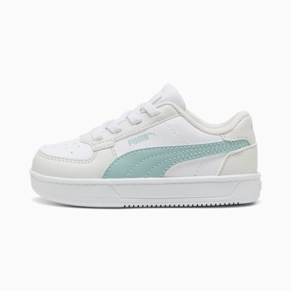 Puma Caven 2.0 Toddler Sneakers, Feather Gray-Modern Mint-PUMA White, large-ZAF