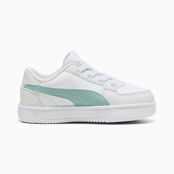 Puma Caven 2.0 Toddler Sneakers, Feather Gray-Modern Mint-PUMA White, large-ZAF