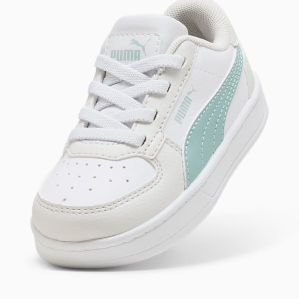 Puma Caven 2.0 Toddler Sneakers, Feather Gray-Modern Mint-PUMA White, large-ZAF