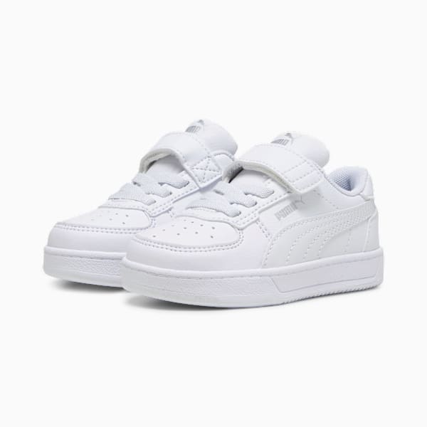 Tenis PUMA Caven 2.0 para bebés, PUMA White-PUMA Silver-PUMA Black, large-MEX
