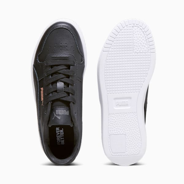 Carina Street Youth Sneakers, PUMA Black-PUMA Black-Rose Gold-PUMA White, large-ZAF