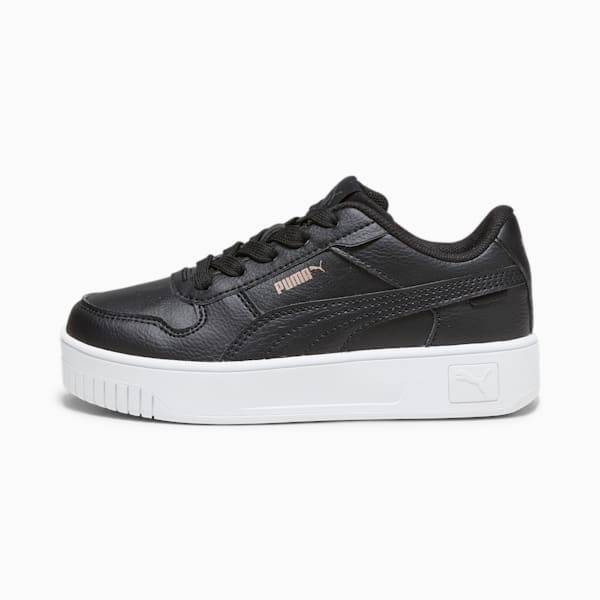 Carina Street Kids' Sneakers, PUMA Black-PUMA Black-Rose Gold-PUMA White, large-ZAF