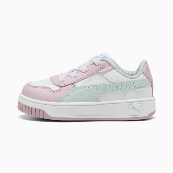 Carina Street Toddlers' Sneakers, PUMA White-Peaceful Blue-Rose Mauve, large-ZAF