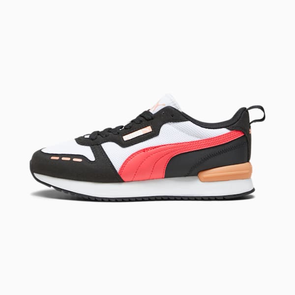 PUMA R78 Sneakers, PUMA White-Electric Blush-PUMA Black-Poppy Pink, large-ZAF