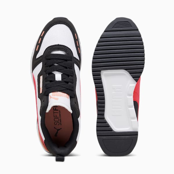 PUMA R78 Sneakers, PUMA White-Electric Blush-PUMA Black-Poppy Pink, large-ZAF