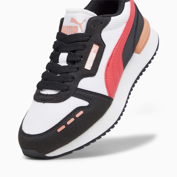 PUMA R78 Sneakers, PUMA White-Electric Blush-PUMA Black-Poppy Pink, large-ZAF