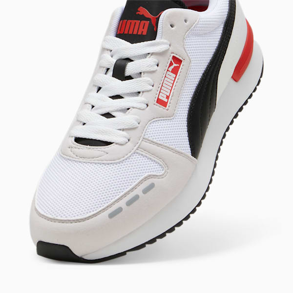 PUMA R78 Sneakers, Feather Gray-PUMA Black-Vapor Gray, large-ZAF