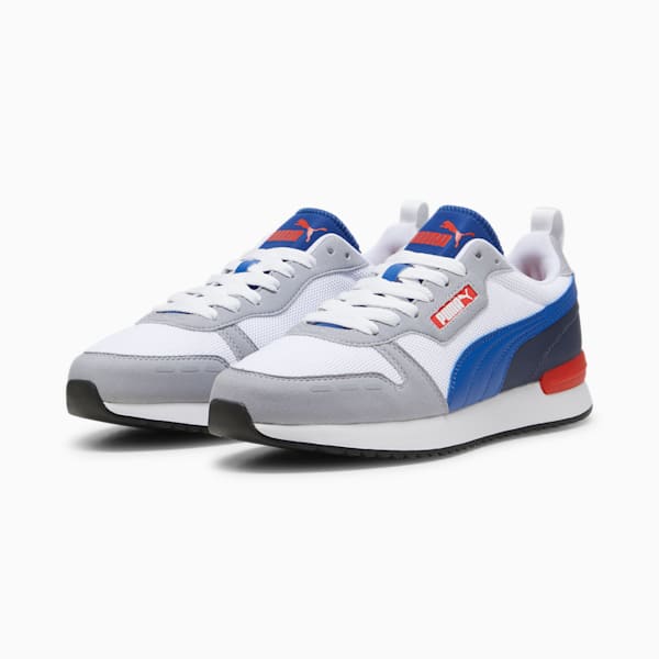 PUMA R78 Sneakers, Cobalt Glaze-PUMA Navy-For All Time Red, large-ZAF