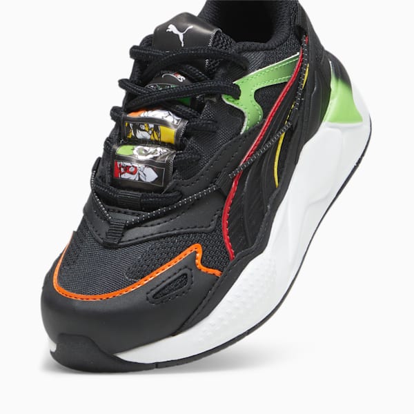 PUMA x MIRACULOUS RS-X Efekt Kids' Sneakers, PUMA Black-PUMA Red, large-ZAF