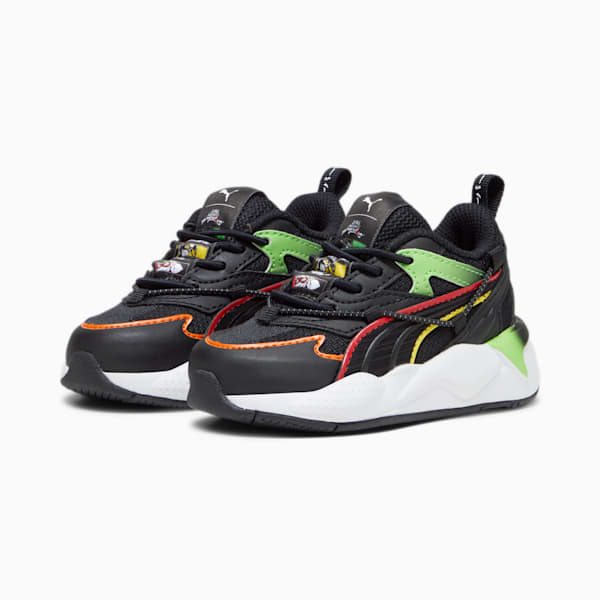 PUMA x MIRACULOUS RS-X Efekt Toddlers' Sneakers, PUMA Black-PUMA Red, large-ZAF