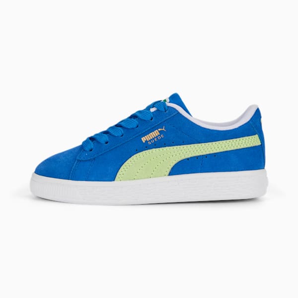 Zapatillas Infantiles Suede Classic XXI PS ADP, Victoria Blue-Fast Yellow, large-ARG