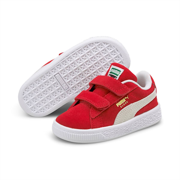 Zapatillas para bebés Suede Classic XXI, High Risk Red-Puma White, large-ARG