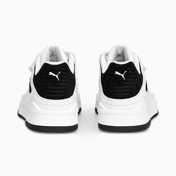 Zapatillas infantiles Slipstream, Puma White-Puma Black, large-ARG